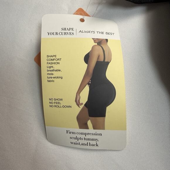 FeelinGirl Shapewear for Women Tummy Control High Waist Body Shaper Large Black - Picture 8 of 12